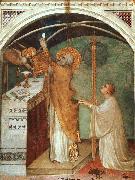 Simone Martini Miraculous Mass oil on canvas